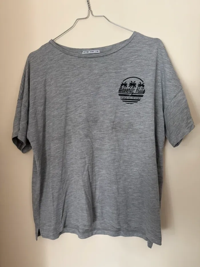 T-shirt gris