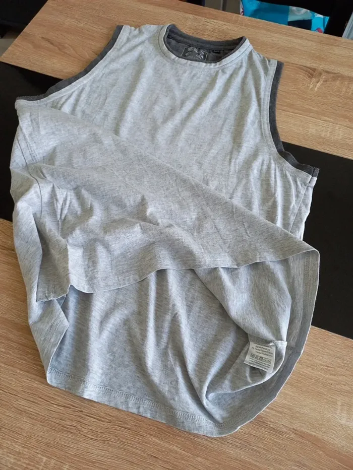 Débardeur homme gris T.L - photo numéro 7