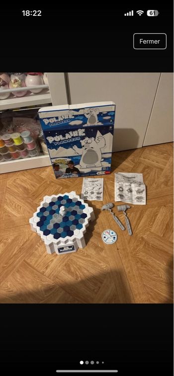 Ours polaire plongeur