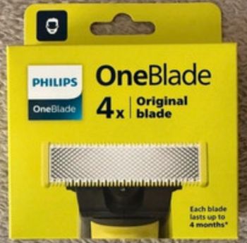 Pack 4 Lames One Blade Philips Neuf Visage Et Corps