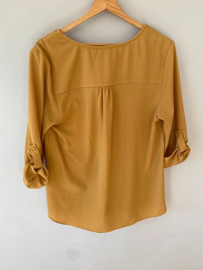 🎁prix en baisse aujourd’hui 🎁 Blouse élégante moutarde Sud Express 38 - photo numéro 7