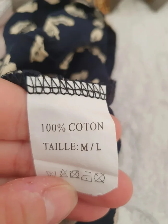 Robe légère bleu plume goldistar taille M / L - photo numéro 5