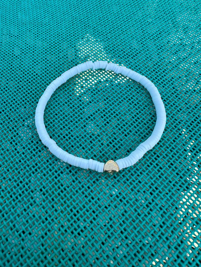 Bracelet fantaisie blanc - photo numéro 2