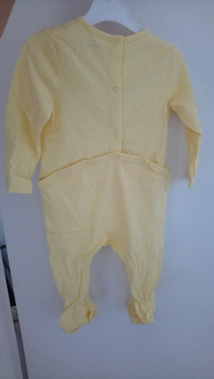 Pyjamas jaune 9 mois - photo numéro 2