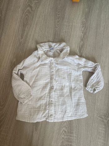 Chemise Kiabi taille 36 m 3 ans fille