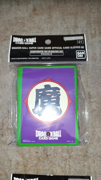 Official Sleeves Bandai Japan - Dragon Ball Super Card Game carte