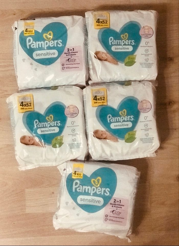 Lingettes Pampers sensitive