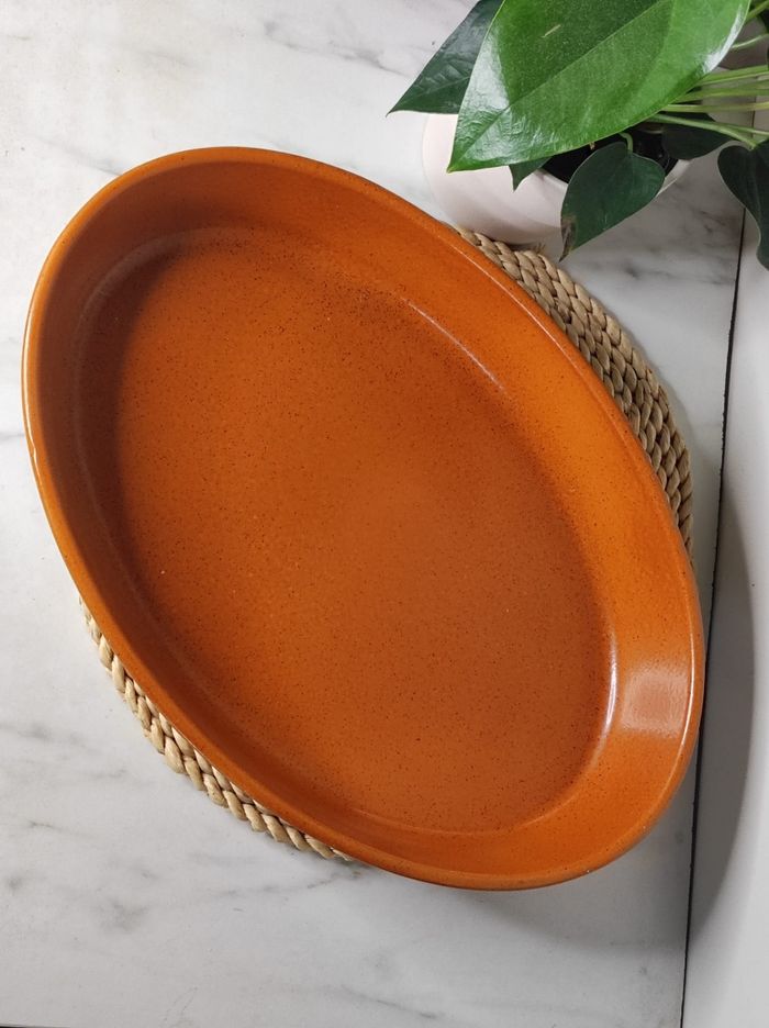 Grand plat ovale Emile henry - photo numéro 2