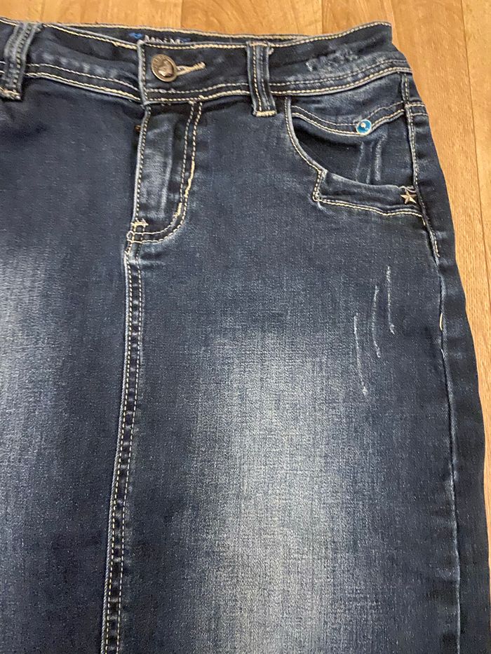 Jupe en denim 14 ans - photo numéro 3