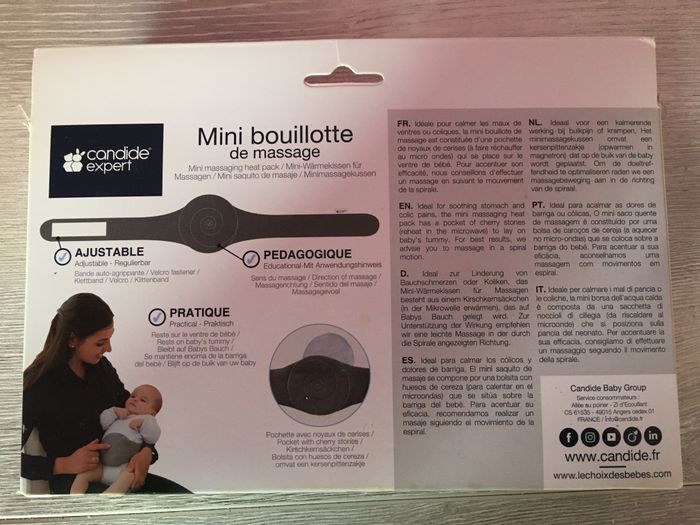 Mini bouillotte de massage - photo numéro 2
