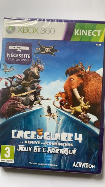 l’âge de glace 4 xbox 360 neuf