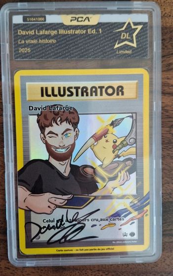 Carte + livre david lafarge pokemon 