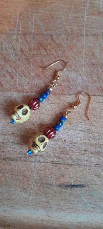 Boucle d'oreille mexicaine amerindien