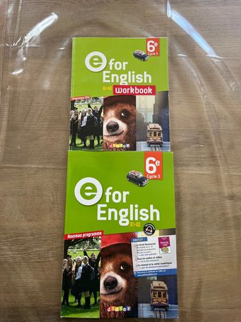 Lot livres e for english