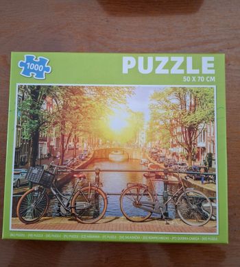 Puzzle 1000 pièces Vélos Amsterdam