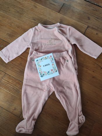 Pyjama chaud 2 pièces