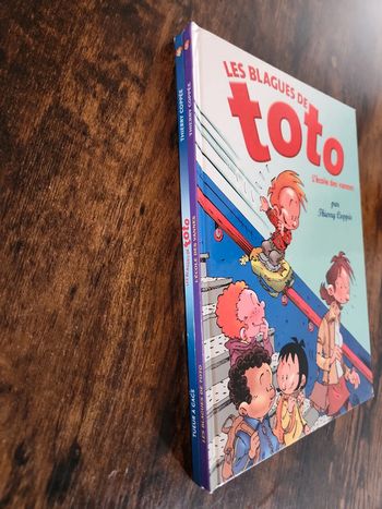 Lot de 2 bande dessinée : Les blagues de Toto