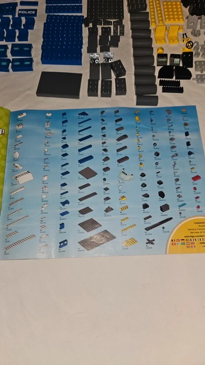 LEGO City 4439 Hélicoptère de transport de la police - photo numéro 6