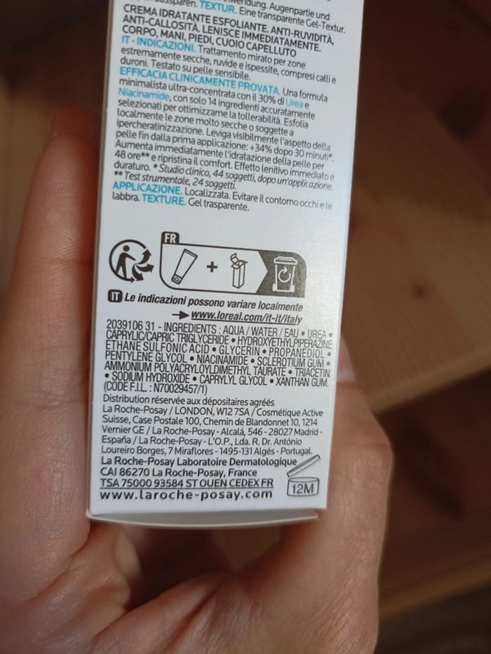 Lipikar gel uréa 30% la Roche Posay 50ml - photo numéro 4