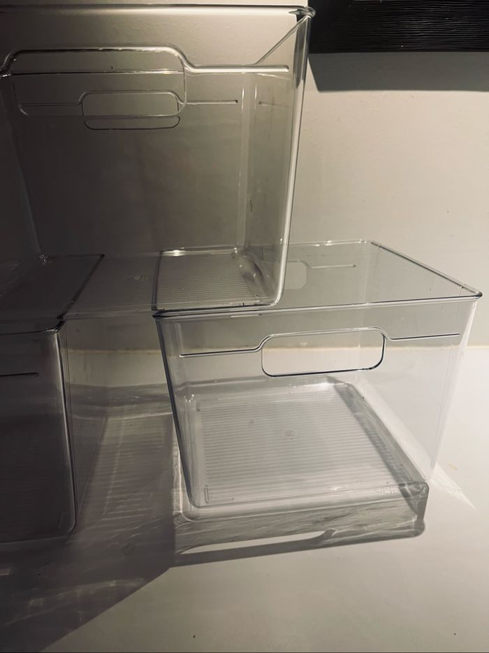 Lot 3 bacs rangement frigo - photo numéro 4