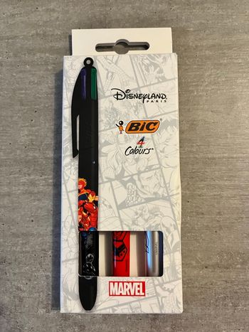 Set 3 stylos BIC Marvel Disneyland Paris