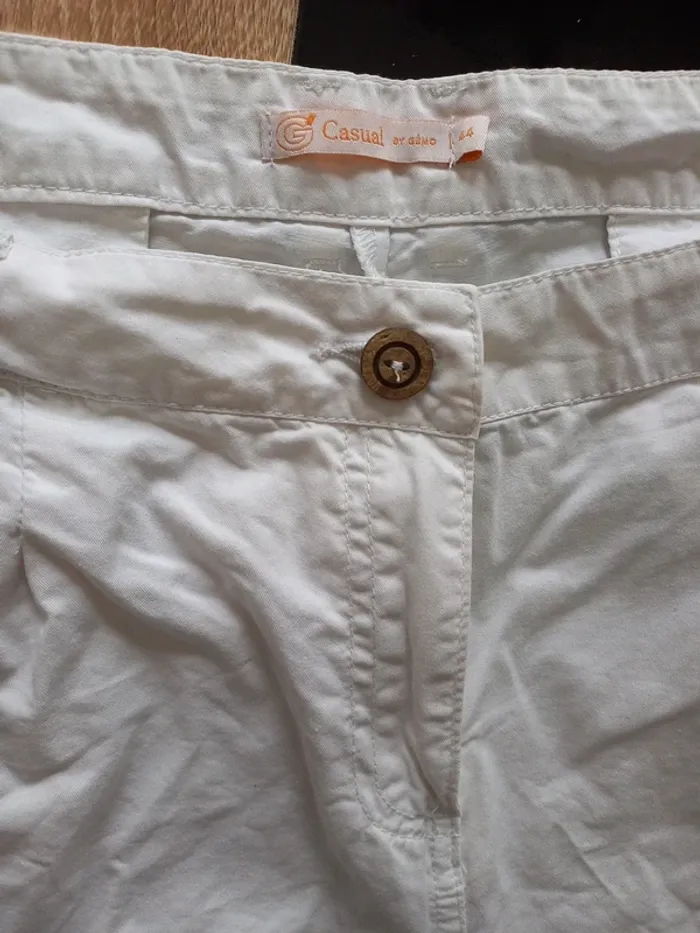 Pantalon blanc 44 - photo numéro 4