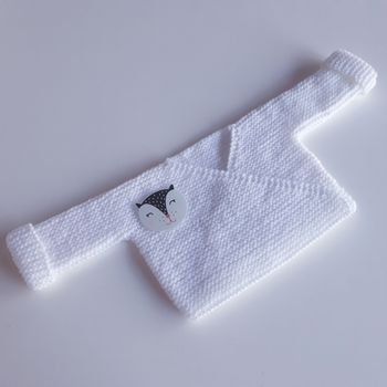 Brassière kimono bleue animal écureuil 🐿