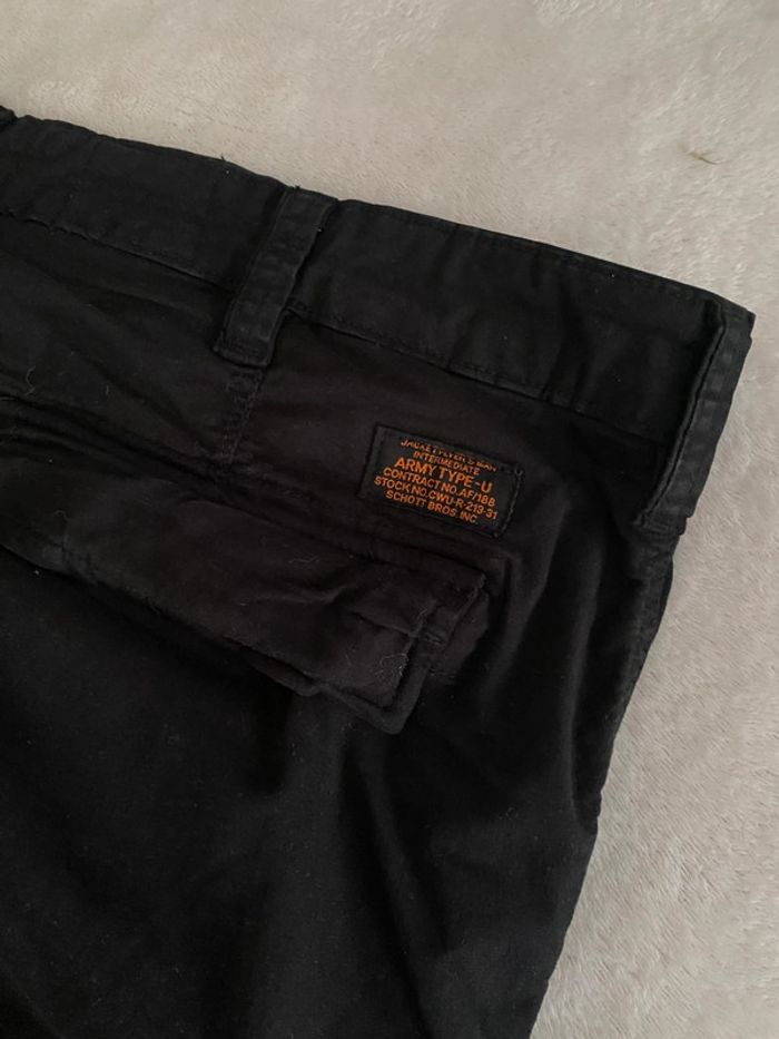 Pantalon Cargo Noir Schott W38 T 48-50 - photo numéro 4