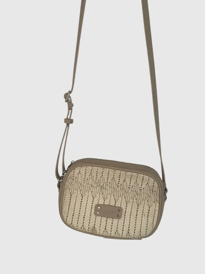 Fuchsia Paris beige purse sac à main - photo numéro 2