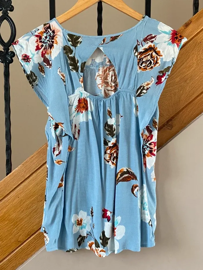 Blouse fleurie Promod - photo numéro 3