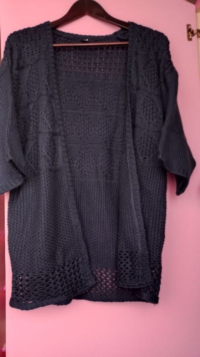 Gilet femme manches 3/4