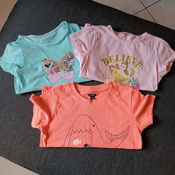 Lot de 3 tee shirt 6 ans