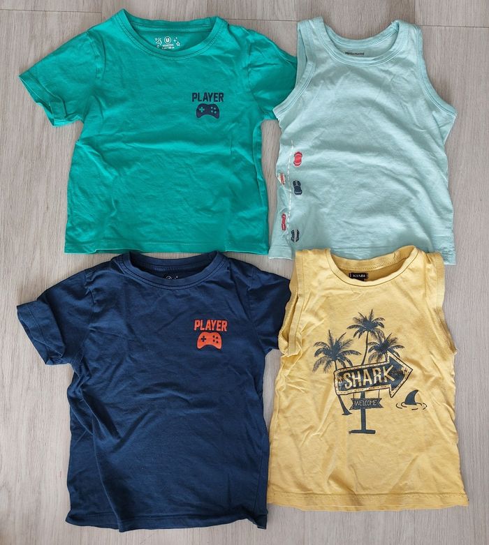 Lot de t-shirts 4ans