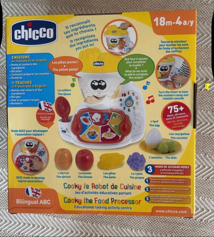 🤖 Chicco – Cooky le Robot Cuisine 🍳 - photo numéro 2