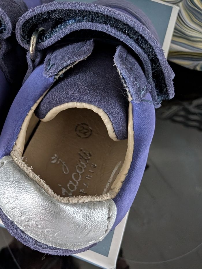 Chaussures en cuir et autre. Enfant. Taille 22. Neuf. Jacadi - photo numéro 4