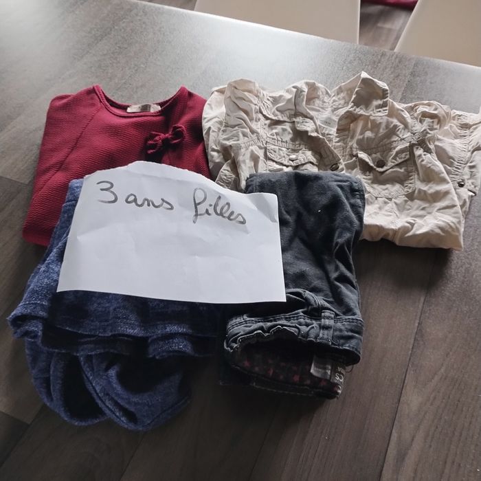 Vêtement fille 3 ans