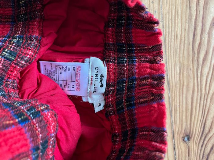 Jupe-short écossaise Cyrillus 8 ans - photo numéro 4