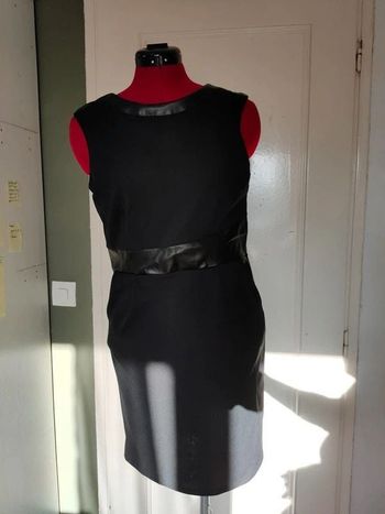 robe ceinture simili cuir