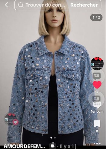 # veste jeans 👖 
