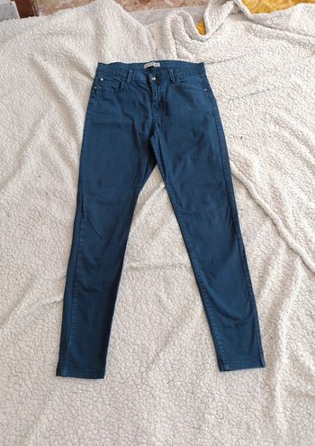 Denim Co. skinny bleu foncé – taille 40 – coton stretch