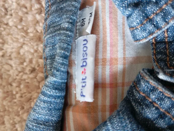 Veste en jean 6 mois - photo numéro 2