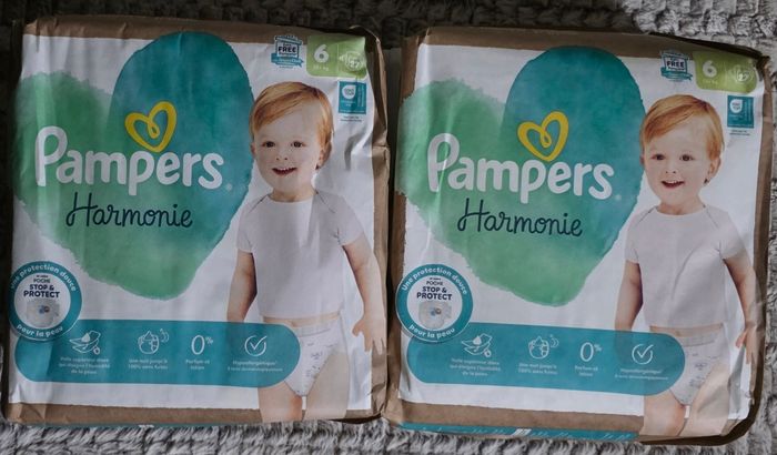 Couches Pampers Harmonie taille 6x2