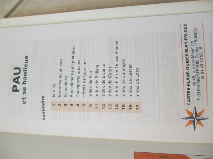 Plan de ville Pau - Blay-Foldex - photo numéro 4