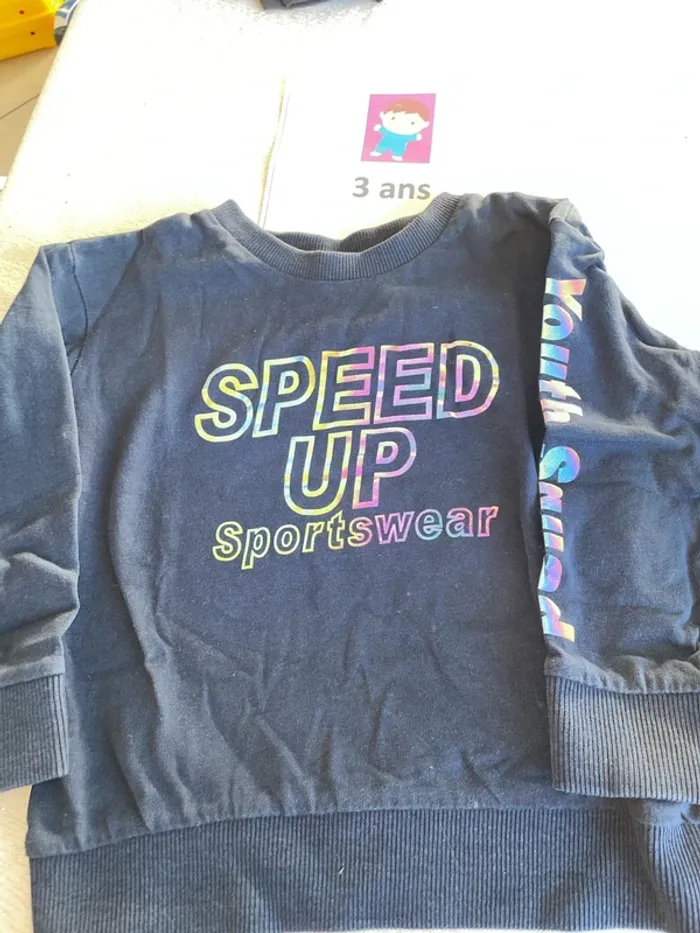 Tee shirt sweat Tao 3 ans