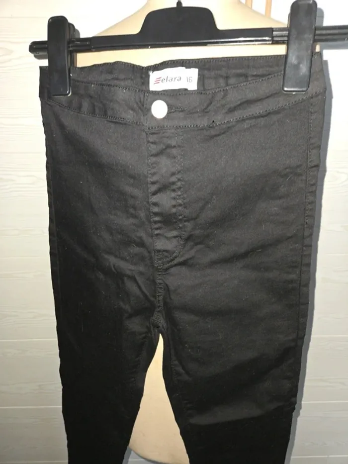Jean skinny elara noir taille 36 - photo numéro 4