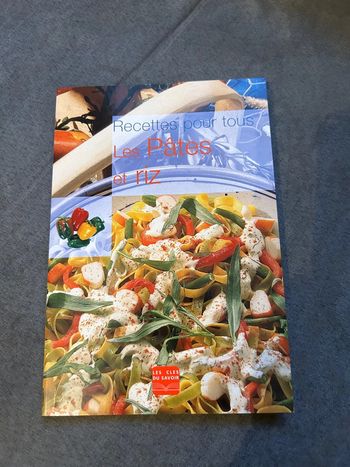Petit livre recettes les pâtes et riz