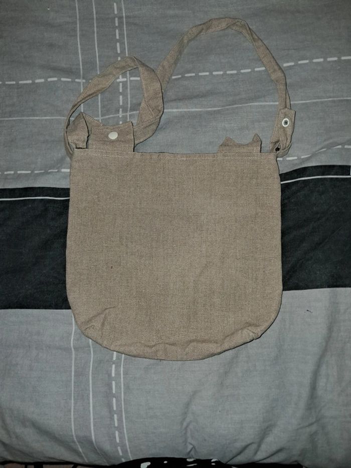 Sac bandoulière beige dentelle - photo numéro 2