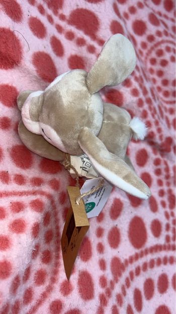 Peluche lapin neuve avec étiquette