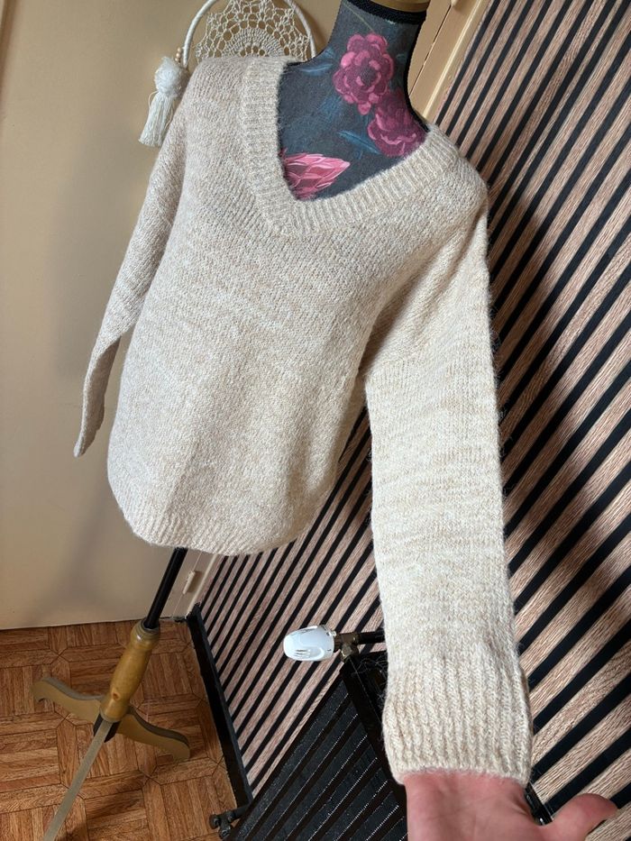 Pull beige - photo numéro 3