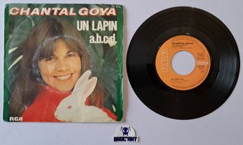 Vinyl 45 tours 45T Chantal Goya Un Lapin
